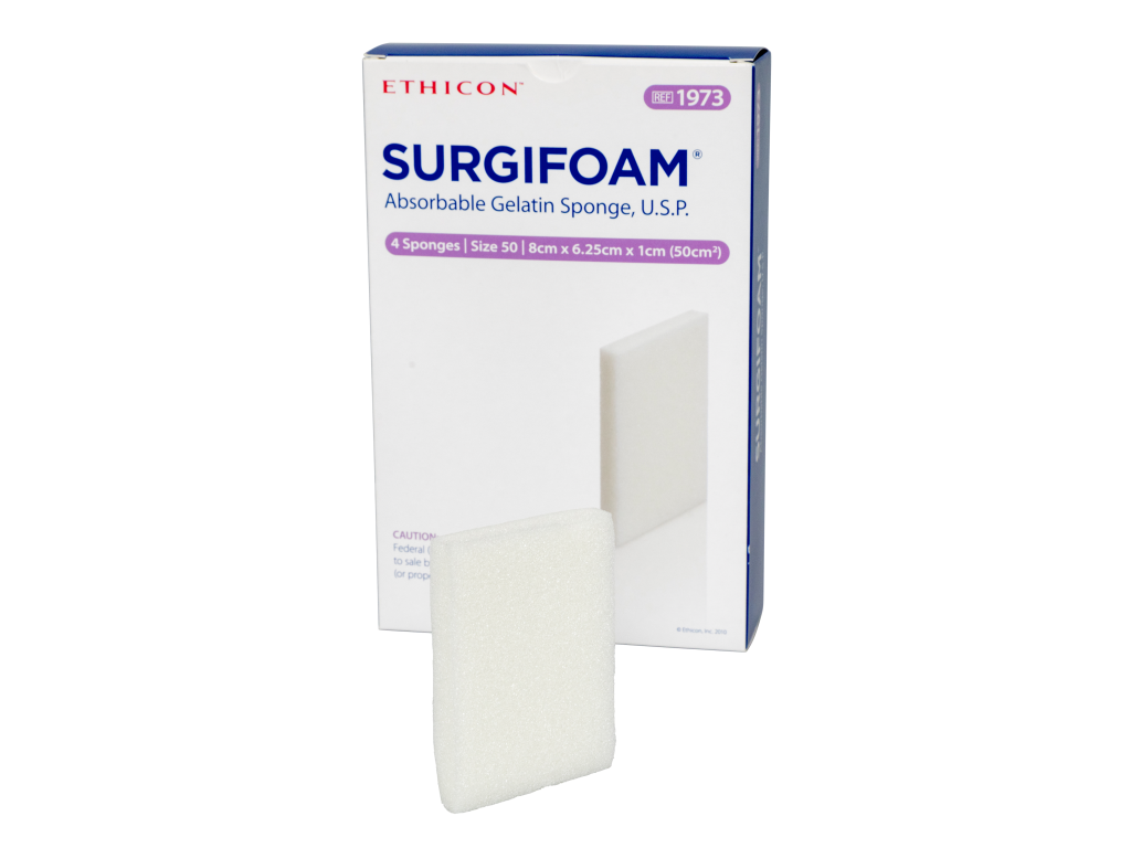 SURGIFOAM® Absorbable Gelatin Sponge, 1973 Ferrosan Medical Devices