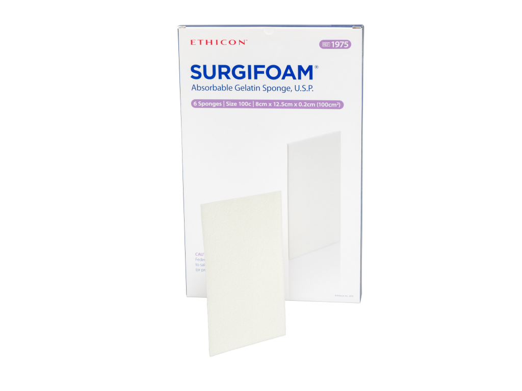 SURGIFOAM® Absorbable Gelatin Sponge, 1975 Ferrosan Medical Devices