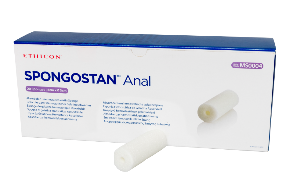 SPONGOSTAN™ Sponge Anal Archives Ferrosan Medical Devices